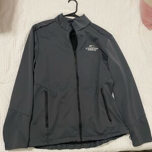 Cooper Tire Port Authority Dark Gray Windbreaker